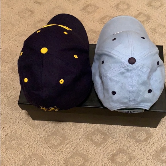 Two College Baseball Caps, Michigan & UNC, used GC - Picture 5 of 6